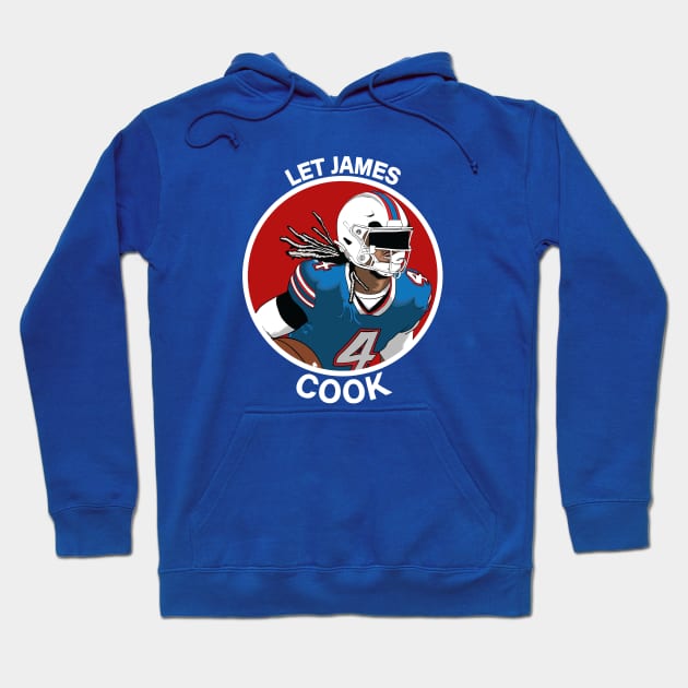 Let James Cook Hoodie by Built in Buffalo Shop